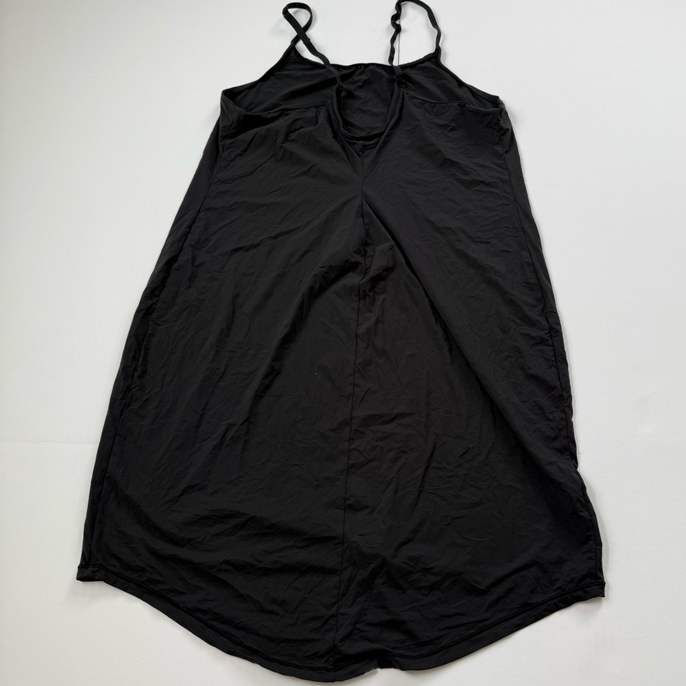 SKIMS Fits Everybody Slip Dress in Onyx Size 4X - Picture 2 of 3